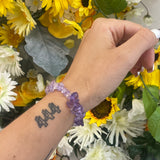 Ametrine chip bracelet