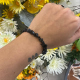 Obsidian Chip bracelet