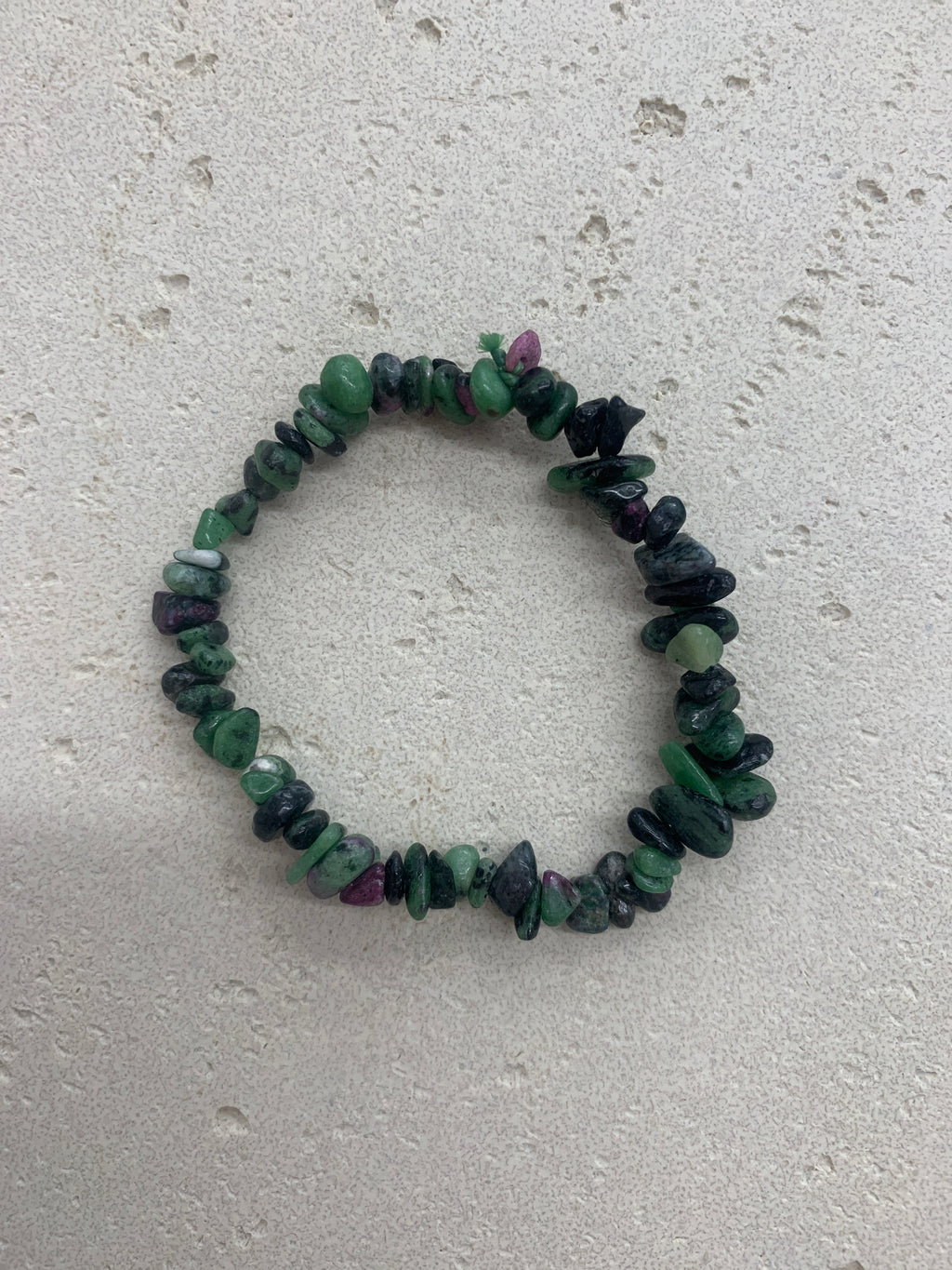 Ruby Zosite Chipped bracelet