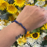 Lapis lazuli Chipped bracelet