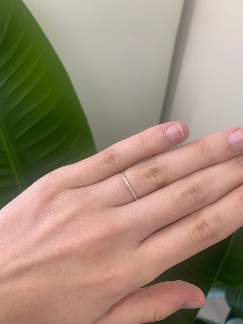 Sterling silver spark ring