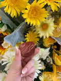 Red jasper thumbstone
