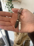 Crystal key rings