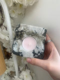 Rainbow moonstone tealight