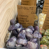 Lepidolite tumble