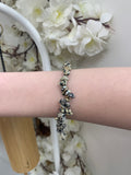 Dalmatian Jasper Chip bracelet