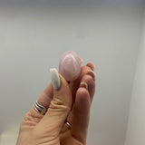 Rose quartz mini egg