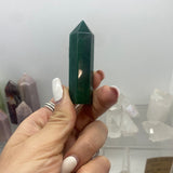 Green fuschite point