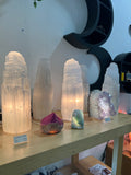 Selenite lamp XL
