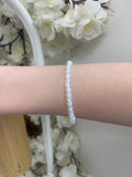 Opal bead bracelet