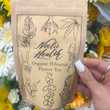 Hibiscus flower tea