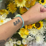 Amazonite facet bracelet