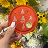 Buddha round gold detail