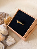 Citrine sunlight ring