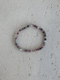 Mixed Tourmaline facet bracelet