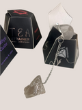 Smoky Quartz  tea strainer