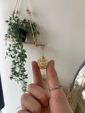 Gold Crystal Cage