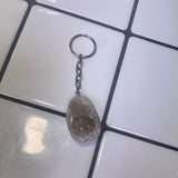 Crystal egg keyring