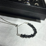 Tourmaline adjustable bracelet