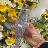 Buddha silver leaf