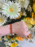 Carnelian adjustable bracelet