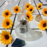 tigers eye medusa silver ring