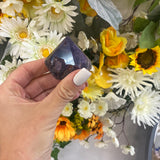 Amethyst point incense holder