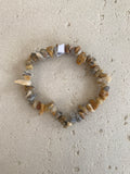 Crazy Lace Agate Chip bracelet