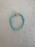 Amazonite facet bracelet
