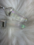 Crystal point necklaces