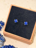 Lapis lazuli studs