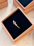 Amethyst universal-light ring