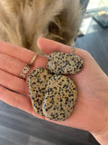 Dalmatian Jasper Thumbstone