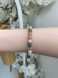 Botswana Agate M bead bracelet