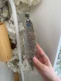 Buddha silver leaf