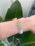 Chakra chip bracelet
