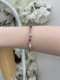 Mixed Tourmaline facet bracelet