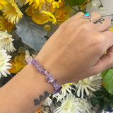 Ametrine chip bracelet