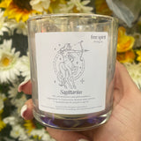Sagittarius zodiac candle