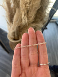 Sterling Silver Paperclip Bracelet