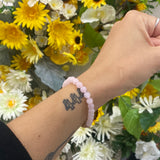 Rose quartz bead M