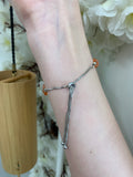 Carnelian adjustable bracelet