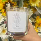 Cancer zodiac candle