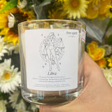 Libra zodiac candle