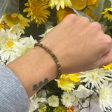 Unakite XS bead bracelet