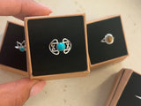 Turquoise detailed ring