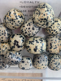 Dalmation Jasper Tumble