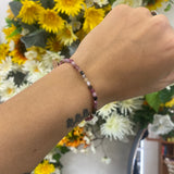 Mixed Tourmaline facet bracelet
