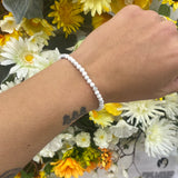 Howlite XS bead bracelet