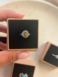 Tigers eye ring